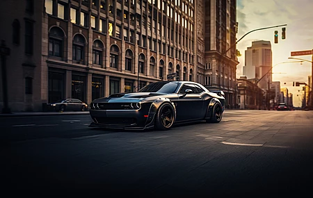 道奇 挑战者 电脑壁纸 4K壁纸