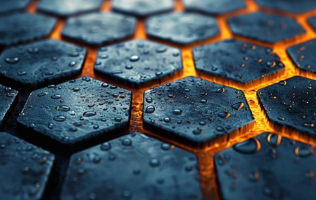 抽象 发光 图案 金属 电脑壁纸 4K壁纸