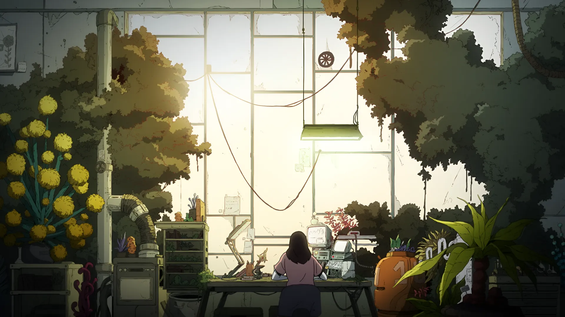 植物 温室 数字艺术 电脑壁纸 4K壁纸