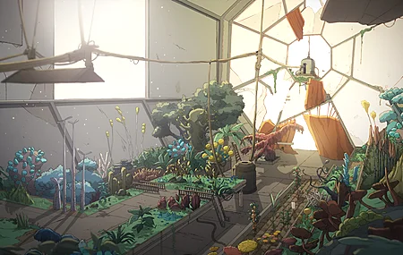 植物 温室 数字艺术 电脑壁纸 4K壁纸