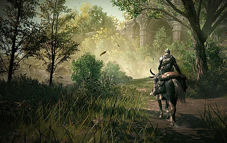 骑士 城堡 杂草 破旧感 电脑壁纸 4K壁纸