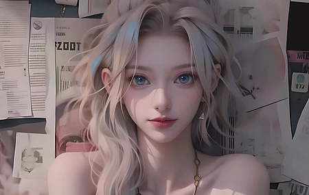 正面 人物肖像 动画 AI艺术 电脑壁纸 4K壁纸