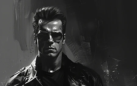 阿诺德·施瓦辛格 AI艺术 插图 电脑壁纸 4K壁纸