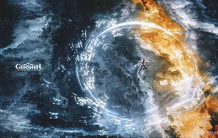 源神影响 动漫 屏幕截图 动漫男孩 塔尔塔里亚(源信影响) 水 电脑壁纸 4K壁纸