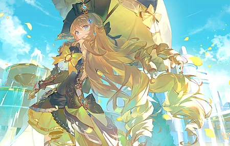 源信影响 动漫 动漫游戏 动漫女孩 纳维亚(源信影响) 电脑壁纸 4K壁纸