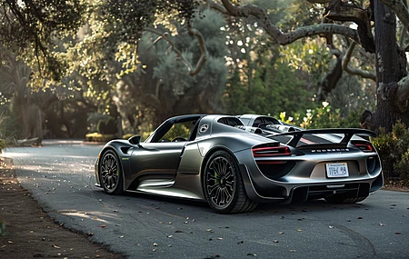 跑车 道路 树木 意大利 电脑壁纸 4K壁纸