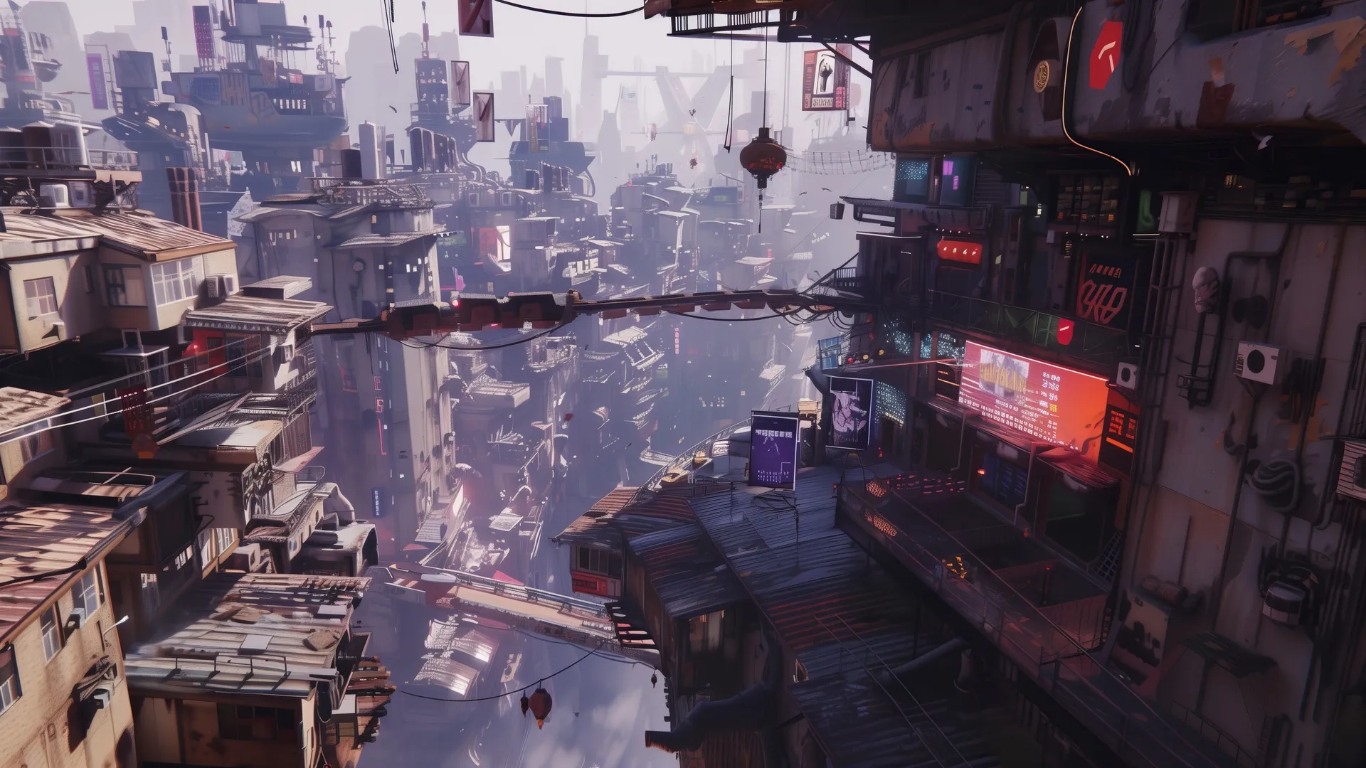 AI艺术 科幻 插图 城市 概念艺术 电脑壁纸 4K壁纸