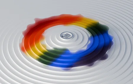 薄荷 骄傲旗帜 骄傲 彩色 文化 搅拌机 电脑壁纸 4K壁纸