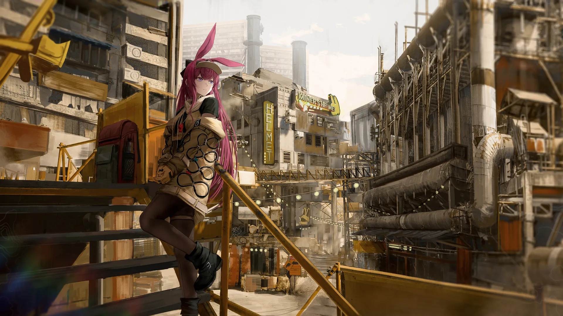 数字艺术 艺术品 箭骑士 兔耳 电脑壁纸 4K壁纸