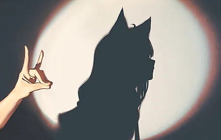 海德(艺术家) 全息 白上福树 电脑壁纸 4K壁纸