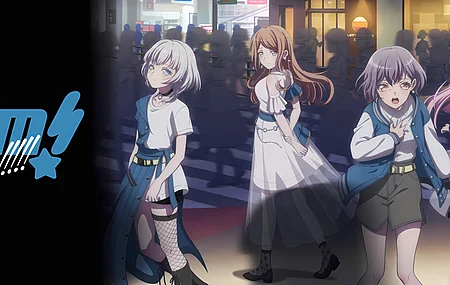 音乐 动漫少女 电脑贴纸 8 K贴纸