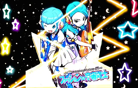 动漫 动漫女孩 霓虹灯 电脑壁纸 4K壁纸