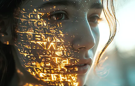 脸 深色的眼睛 妇女 人工智能艺术 数字艺术 电脑壁纸 4K壁纸