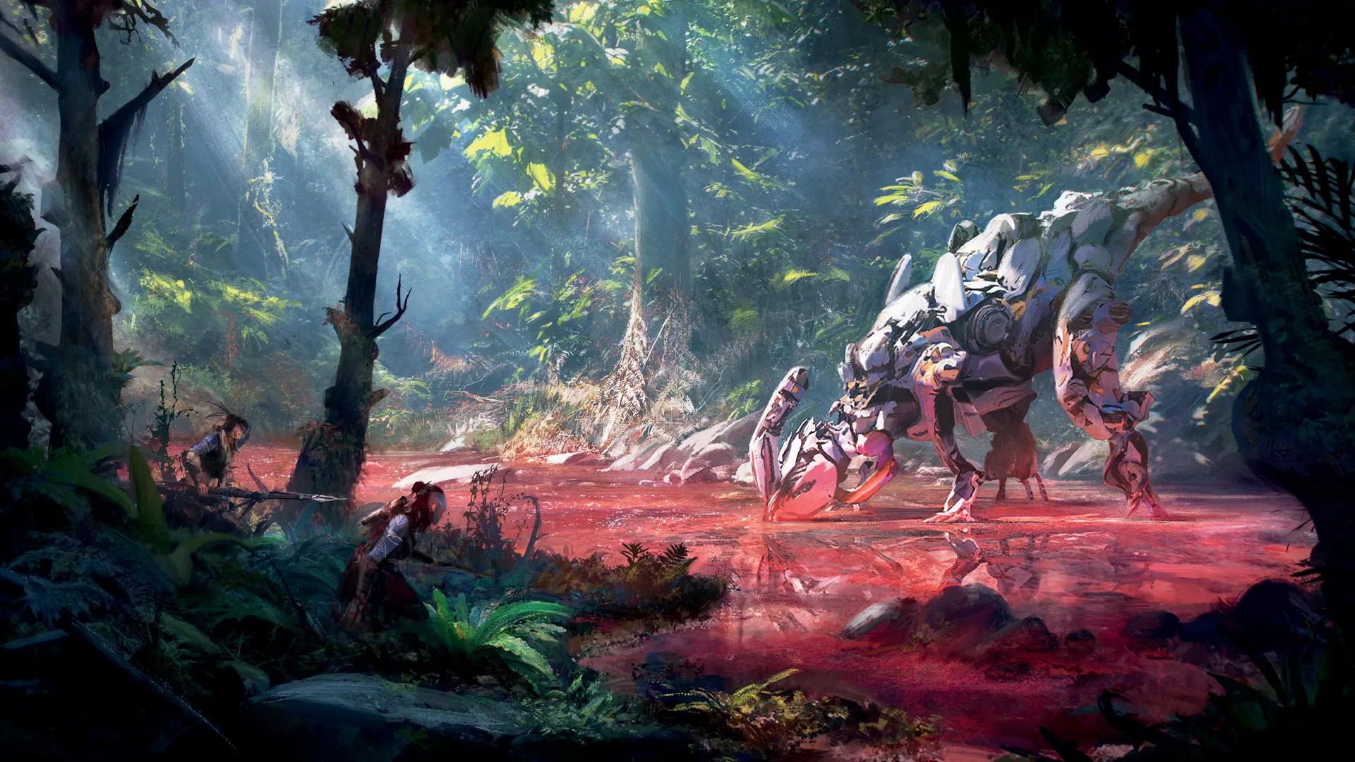 狩猎 猎物 隐藏  电子游戏艺术 电子游戏女孩 电脑壁纸 4K壁纸