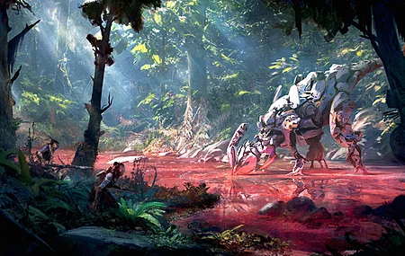 狩猎 猎物 隐藏  电子游戏艺术 电子游戏女孩 电脑壁纸 4K壁纸