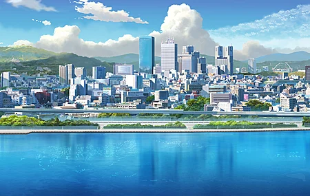 城市景观 云 山 水 河 建筑 建筑 日光 电脑壁纸 4K壁纸