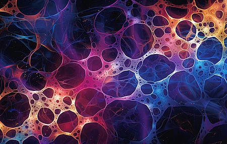 人工智能艺术 丰富多彩 抽象 插图  电脑壁纸 4K壁纸