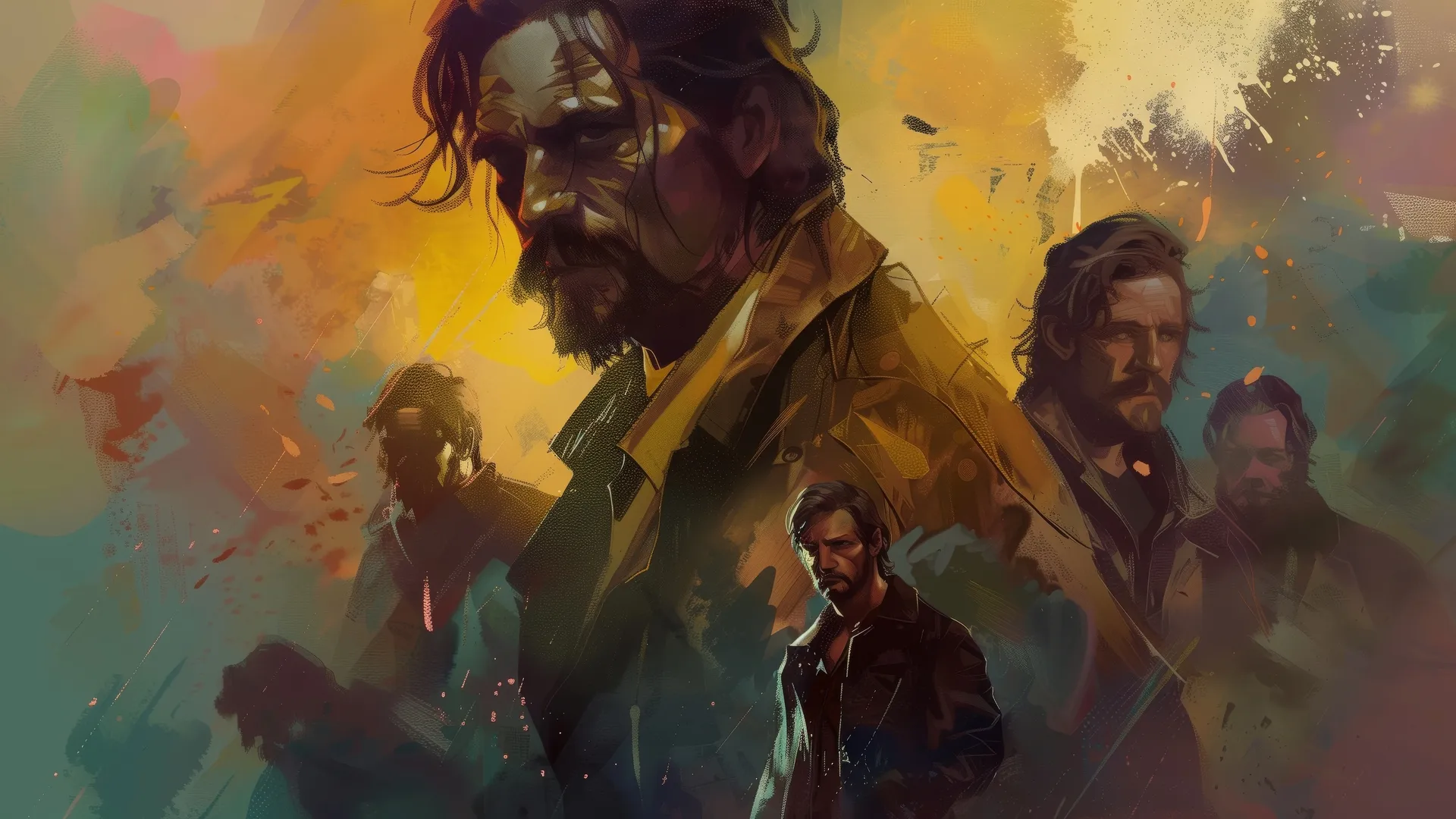 AI艺术 插图 海报 绘画  电脑壁纸 4K壁纸