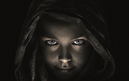 妇女 人 眼睛 黑暗的 摄影  电脑壁纸 4K壁纸