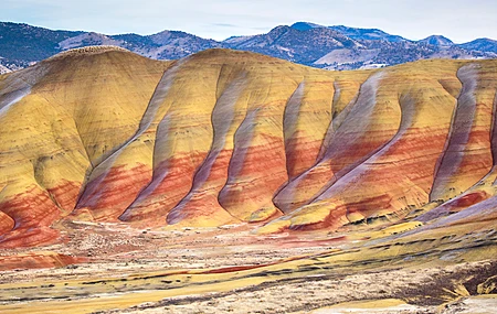 风景 丘陵 沙漠 自然 山谷 峡谷 电脑壁纸 4K壁纸
