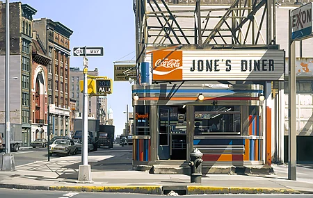 城市 道路标志 车辆 道路 电脑壁纸 4K壁纸