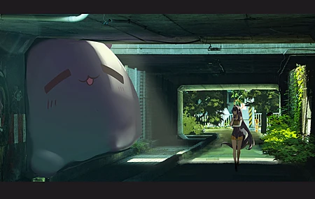 大桥 桥洞 行走 电脑壁纸 4K壁纸