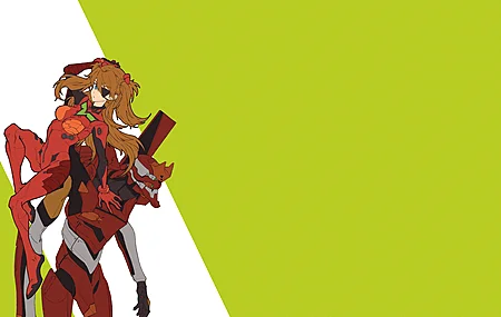 红发 长发 刘海 钝刘海 手臂在头后面 蓝眼睛 电脑壁纸 4K壁纸