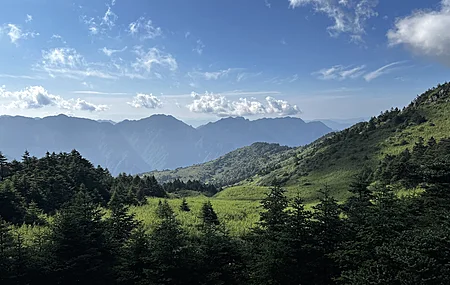 自然 山 云 树 电脑壁纸 4K壁纸