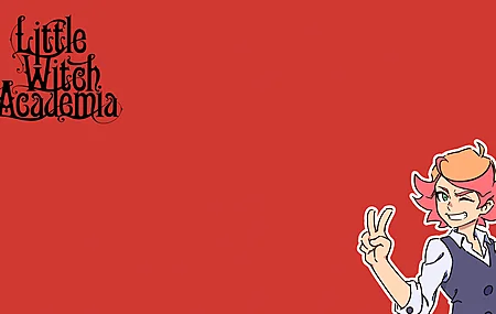 红发 短发 和平标志 微笑 女学生 动漫 动漫女孩 电脑壁纸 4K壁纸