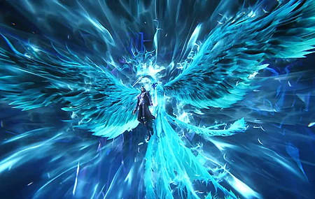 动漫 张开 翅膀 幻化 电脑壁纸 4K壁纸