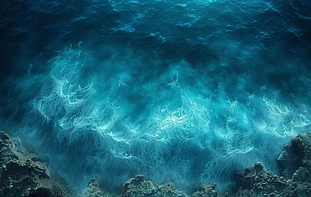 波浪 海水 海岸  电脑壁纸 4K壁纸