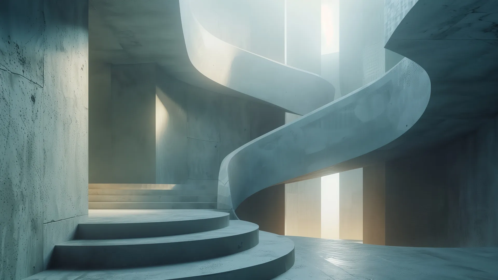 人工智能艺术 建筑 野蛮主义 电脑壁纸 4K壁纸