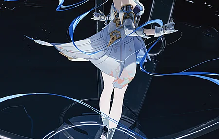 站立 高跟鞋 动漫 动漫女孩  手机壁纸 4K壁纸