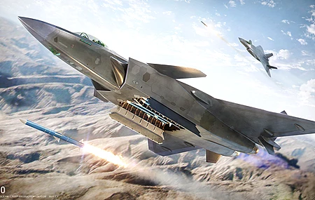 飞机 喷气式战斗机 军事 山脉  电脑壁纸 4K壁纸