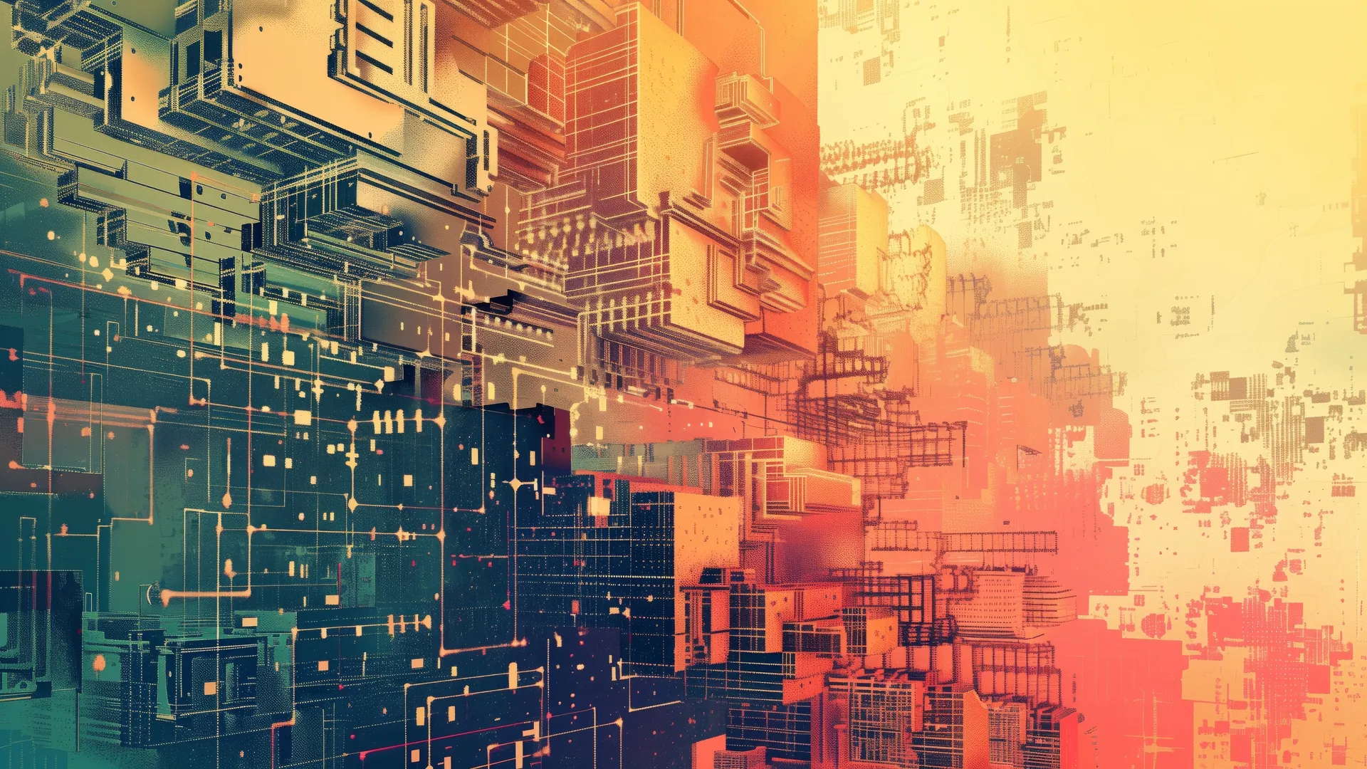 抽象 插图  电脑贴纸 4K贴纸