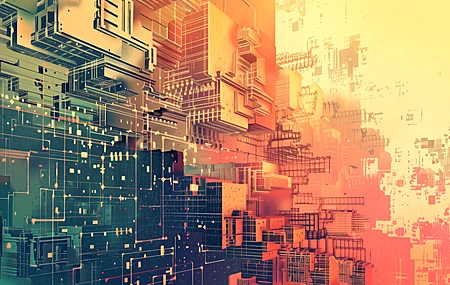 抽象 插图  电脑贴纸 4K贴纸