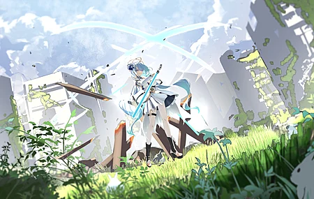 动漫 可爱 清新 动漫游戏 动漫女孩 电脑壁纸 4K壁纸