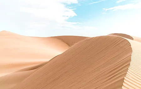 撒哈拉 沙子 云 天空 风景 自然 沙丘 电脑壁纸 4K壁纸