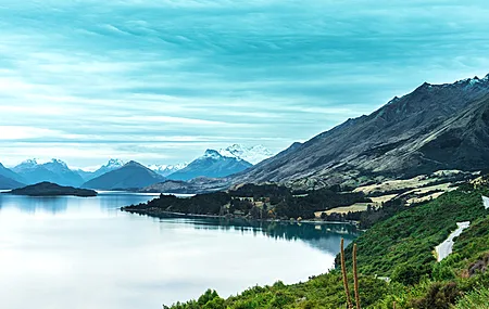 风景 秋天 自然 丘陵 山脉  电脑壁纸 4K壁纸
