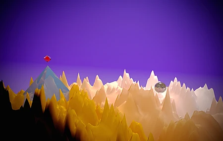 AI艺术 天空 空间 抽象 极简主义 电脑壁纸 4K壁纸