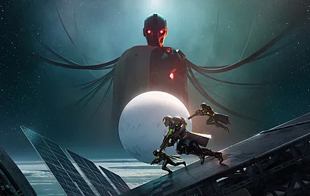 命运 猎人游戏CG 角色 暗黑 科幻 未来 电脑壁纸 4K壁纸