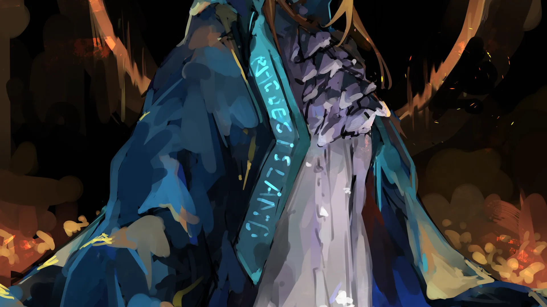 蓝眼睛 阿米亚 武士 动漫女孩 兽耳 手机壁纸 4K壁纸