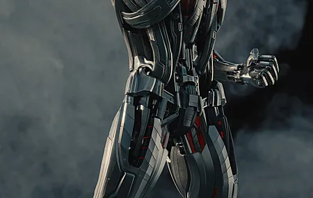 奥创 复仇者联盟 机器人 漫威电影宇宙 电影  机械 科幻 未来 手机壁纸 4K壁纸