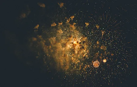 自然 星空 烟花 黑暗 治愈 电脑壁纸 4K壁纸