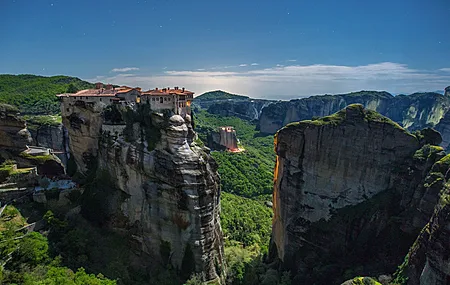 气象 房屋 树木 自然 风景 天空 摄影 岩石  电脑壁纸 4K壁纸