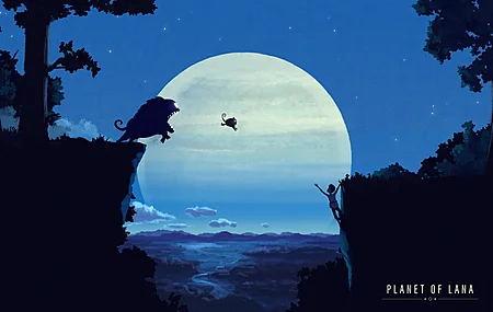 星球 游戏CG 游戏 绘画 概念设计 动物 简洁 电脑壁纸 4K壁纸