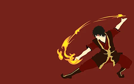 阿凡达 祖库王子 极简主义 简单背景 动漫 男孩  电脑壁纸 4K壁纸