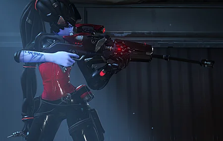 守望先锋 电脑游戏 电子游戏 女孩 步枪 角色 科幻 战斗 电脑壁纸 4K壁纸