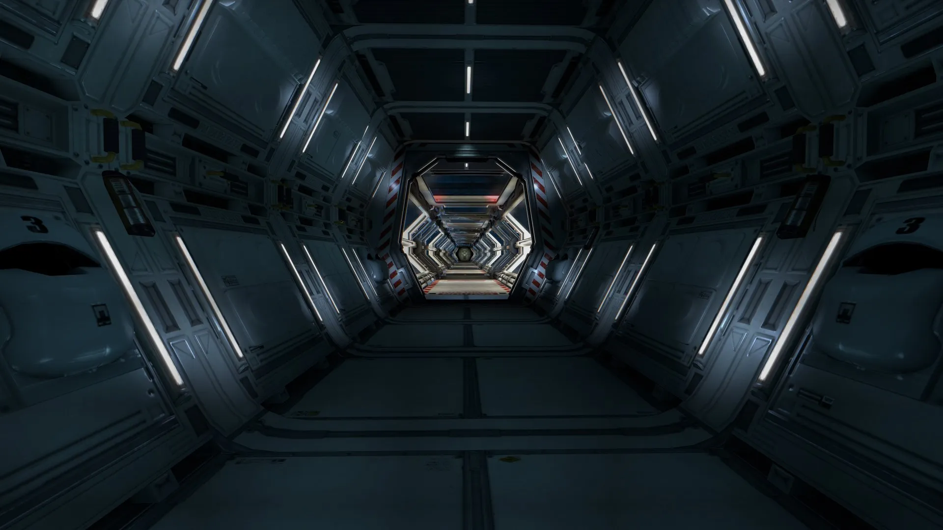  宇宙飞船 未来主义 科幻 AI艺术 电脑壁纸 8K壁纸