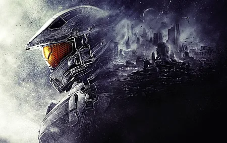 游戏CG 角色 光环 游戏 艺术 科幻 机甲 未来 电脑壁纸 4K壁纸